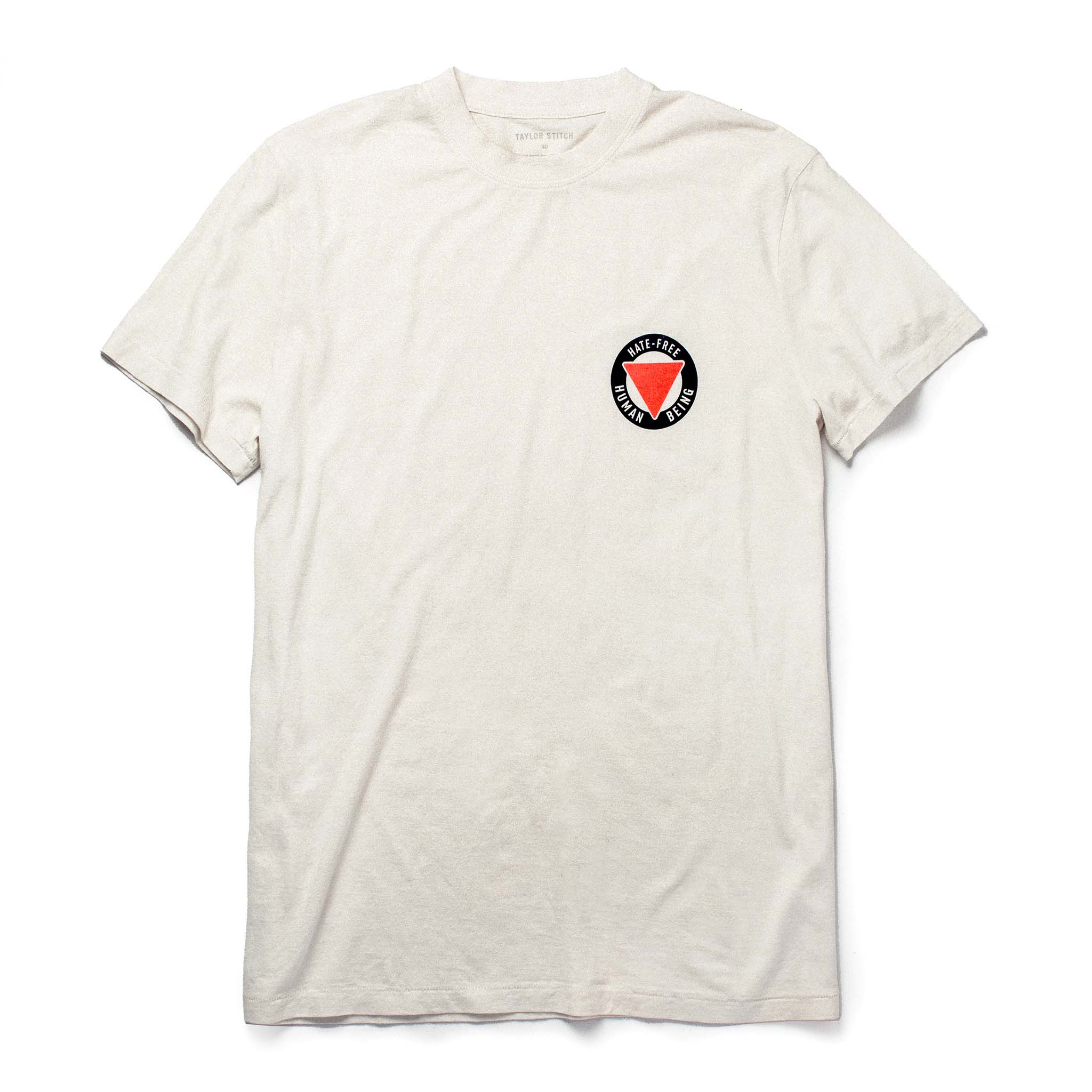 The Cotton Hemp Tee in Hate-Free