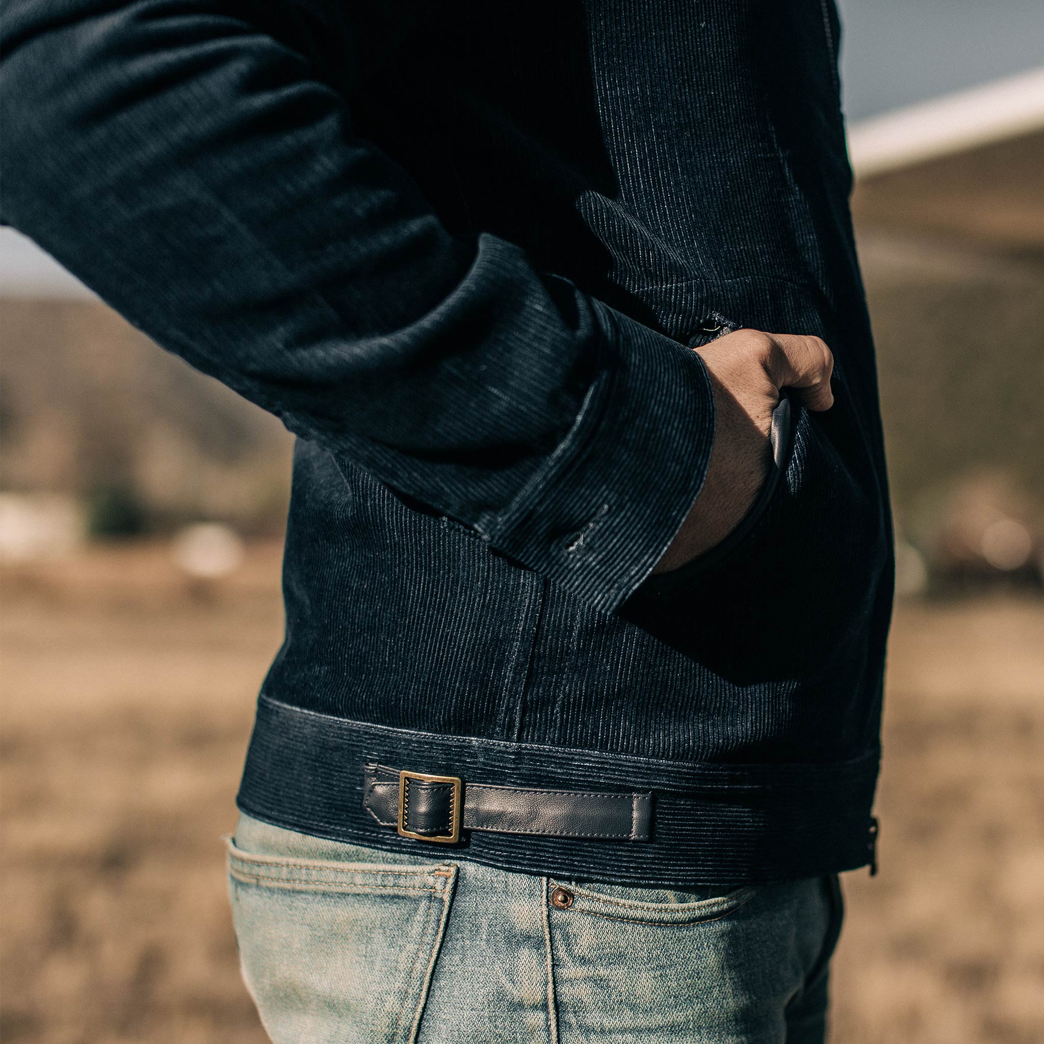 The Piston Jacket in Indigo Corduroy - Image 4